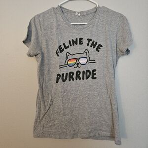 Feline the Purride Medium T-Shirt